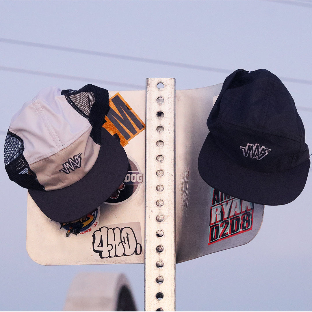 SK8LIFE CAP / BLACK & WHITE