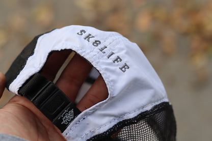 SK8LIFE CAP / BLACK & WHITE