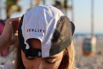SK8LIFE CAP / BLACK & WHITE