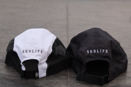 SK8LIFE CAP / BLACK & WHITE